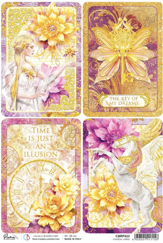 Ciao Bella - Ethereal Cards - Piuma Rice Paper A4 - CBRP423