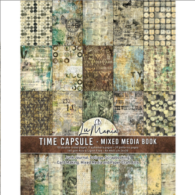 Ciao Bella Paper - Time Capsule Mixed Media Book A4 - CBMA001