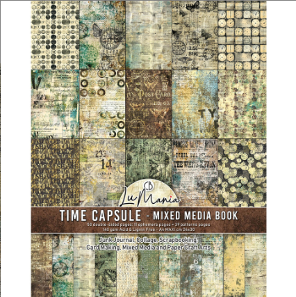 Ciao Bella Paper - Time Capsule Mixed Media Book A4 - CBMA001