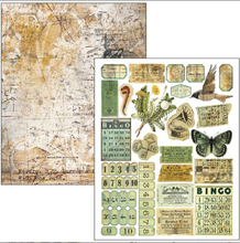 Ciao Bella Paper - Time Capsule Mixed Media Book A4 - CBMA001