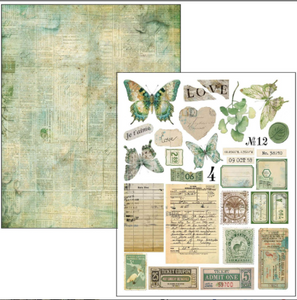 Ciao Bella Paper - Time Capsule Mixed Media Book A4 - CBMA001