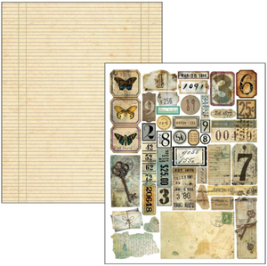 Ciao Bella Paper - Time Capsule Mixed Media Book A4 - CBMA001