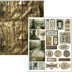 Ciao Bella Paper - Time Capsule Mixed Media Book A4 - CBMA001