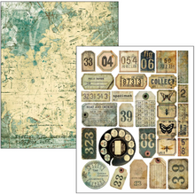 Ciao Bella Paper - Time Capsule Mixed Media Book A4 - CBMA001