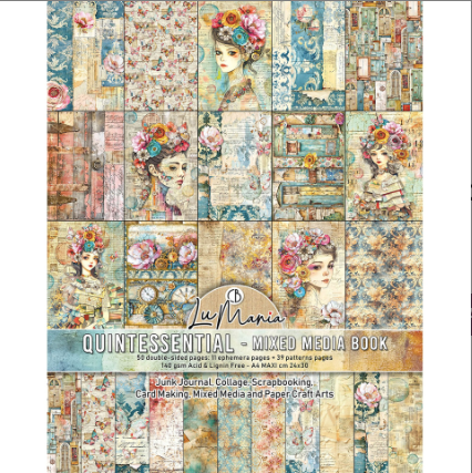 Ciao Bella Paper - Quintessential Mixed Media Book A4 - CBMA003