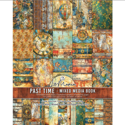 Ciao Bella Paper - Past Time Mixed Media Book A4 - CBMA004