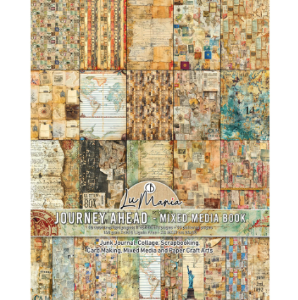 Ciao Bella Paper - Journey Ahead Mixed Media Book A4 - CBMA006