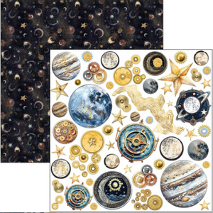 Ciao Bella Paper - Celestial Fussy Cut Pad (6"x6") CBQE087