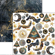 Ciao Bella Paper - Celestial Fussy Cut Pad (6"x6") CBQE087