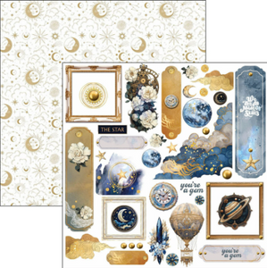 Ciao Bella Paper - Celestial Fussy Cut Pad (6"x6") CBQE087