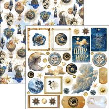 Ciao Bella Paper - Celestial Fussy Cut Pad (6"x6") CBQE087