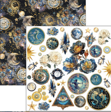 Ciao Bella Paper - Celestial Fussy Cut Pad (6"x6") CBQE087