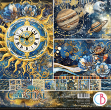 Ciao Bella Paper - Celestial Patterns Pad (12"x12") CBT087