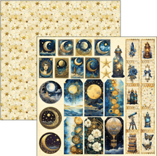 Ciao Bella Paper - Celestial Patterns Pad (12"x12") CBT087