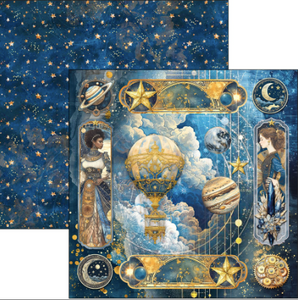 Ciao Bella Paper - Celestial Patterns Pad (12"x12") CBT087