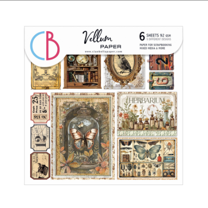 Ciao Bella Paper - Cabinet of Curiosities 6
