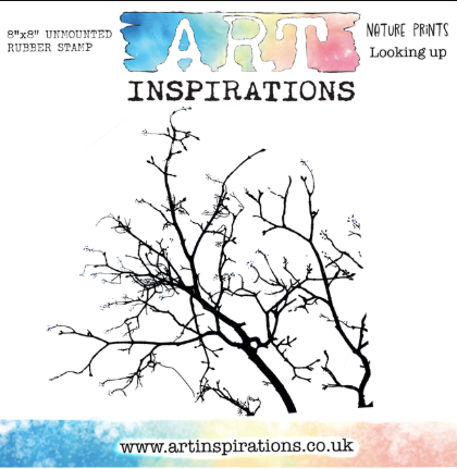 Art Inspirations Rubber Stamps - Nature Prints Collection - designs by Leonie - Looking Up - 8