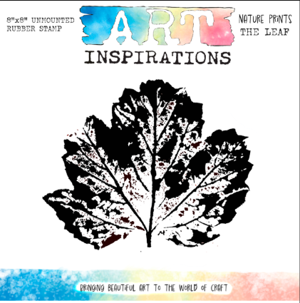 Art Inspirations Rubber Stamps - Nature Prints Collection - designs by Leonie - The Leaf 8