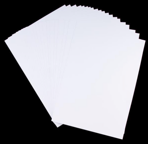 Pink Frog - A4 Super Smooth Card - White - 300 GSM - Pack of 10 Sheets