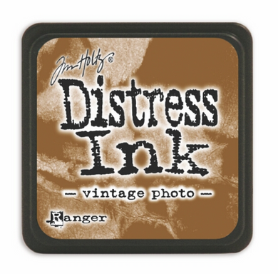 Tim Holtz Distress Mini Ink Pad by Ranger- Vintage Photo - 1 inch square