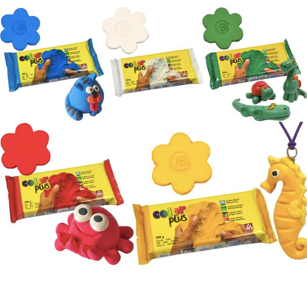 ColorPlus Natural Self Hardening Clay Selection
