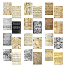 Ciao Bella - LuMania - A5 Tissue Paper Set - Music Sheets - Pack of 24 - ME002