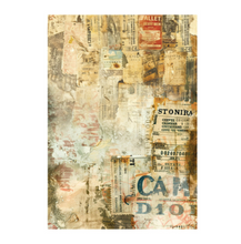 Ciao Bella Paper - Journey Ahead A4 Mixed Media rice paper (Pack of 4 Assorted) CBMF006