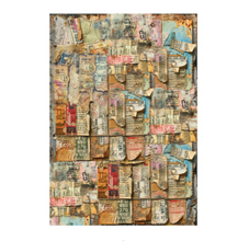 Ciao Bella Paper - Journey Ahead A4 Mixed Media rice paper (Pack of 4 Assorted) CBMF006