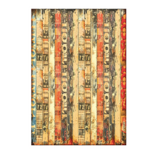Ciao Bella Paper - Journey Ahead A4 Mixed Media rice paper (Pack of 4 Assorted) CBMF006