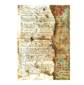 Ciao Bella Paper - Journey Ahead A4 Mixed Media rice paper (Pack of 4 Assorted) CBMF006