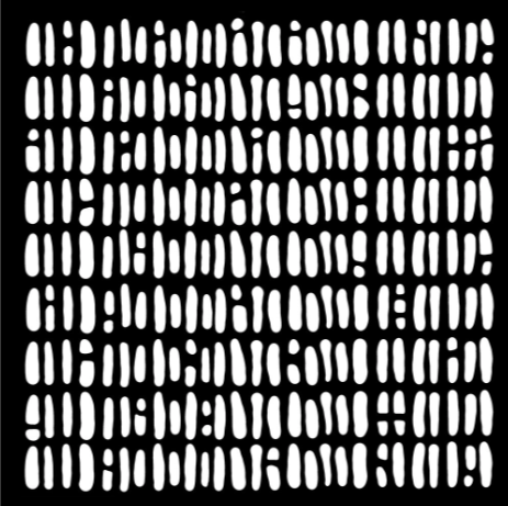 Woodware Stencil by Francoise Read - Old Weave - 6