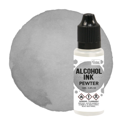 Couture Creations - Alcohol Ink - Pewter - 12ml
