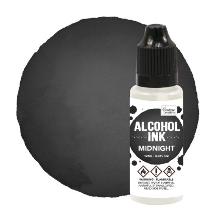Couture Creations - Alcohol Ink - Midnight - 12ml