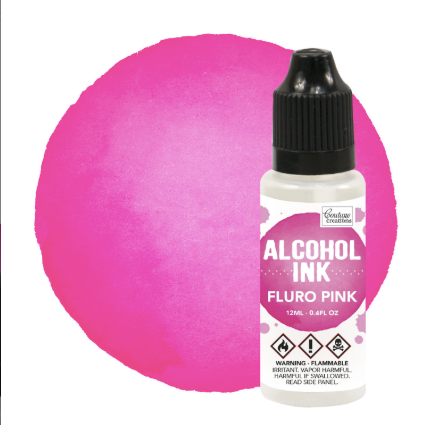 Couture Creations - Alcohol Ink - Fluro Pink - 12ml