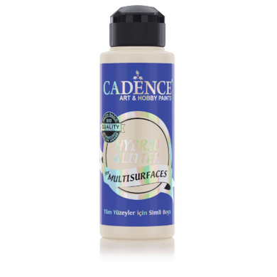 Cadence Hybrid Glitter Paint - Champagne + Gold Glitter (120 ml) CA773631