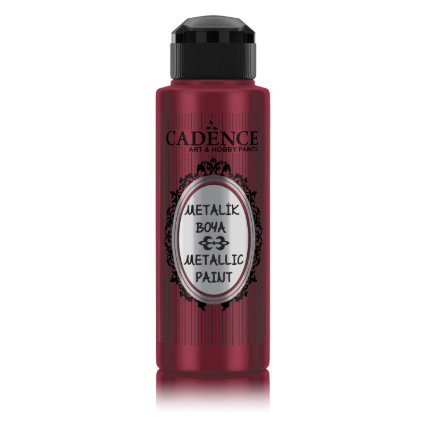 Cadence Metallic Paint - Bordeaux (70ml)- CA719141