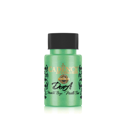 Cadence Dora Metallic Paint - Vivid Green (50 ml) CA739156