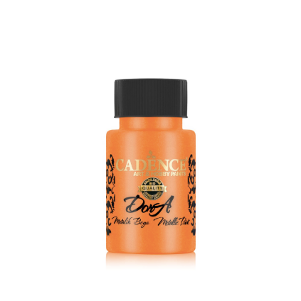 Cadence Dora Metallic Paint - Bright Orange (50 ml) CA737893