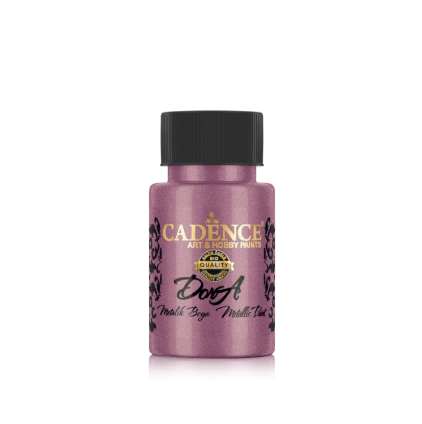 Cadence Dora Metallic Paint - Bright Maroon (50 ml) CA734670