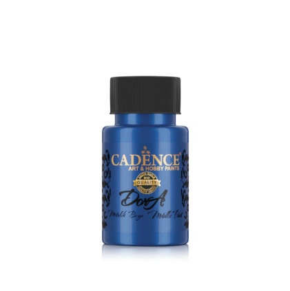 Cadence Dora Metallic Paint - Sax Blue (50 ml) CA733536