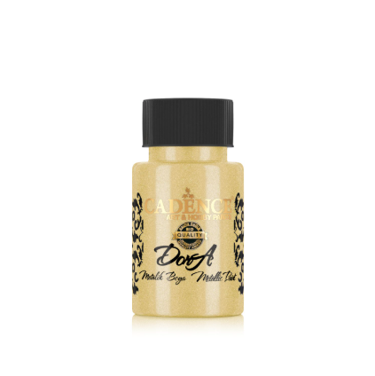 Cadence Dora Metallic Paint - White Gold (50 ml) CA726781