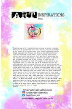 Art Inspirations - Designs by Zinski - You are Wonderful / Doodle Girl - A5 - 10 Stamps