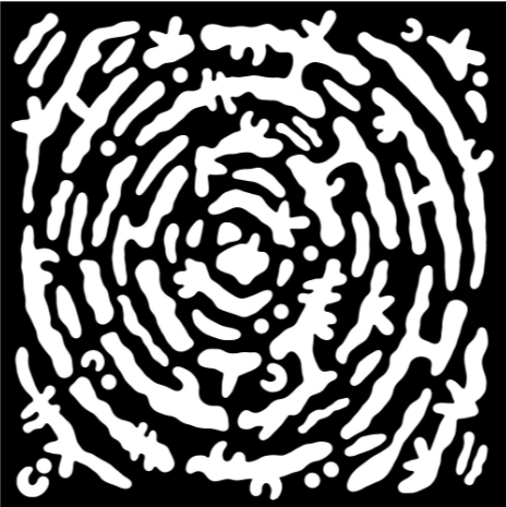 Woodware Stencil by Francoise Read - Coral Branches - 6