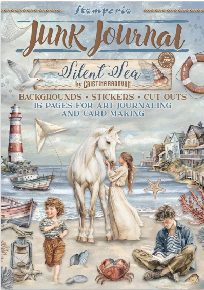 Stamperia Silent Sea Collection - Junk Journal A4