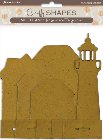 Stamperia Silent Sea Crafty shapes: AI KLSM80