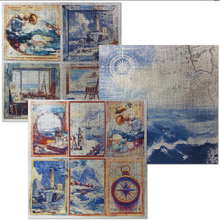 Ciao Bella - An Artist Journey - Deluxe Paper Silver & Vellum Dual Pack - 6" x 6" Mixed - Pack of 6 - CBXQ005