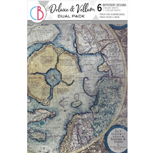 Ciao Bella - An Artist Journey - Deluxe Paper Silver & Vellum Dual Pack - A4 Mixed - Pack of 6 - CBX005