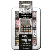 Tim Holtz Mini Oxide Ink Pads Storage Tin