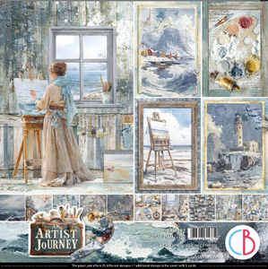 Ciao Bella Midnight Spell 12"x 12" Patterns Pad - View #2