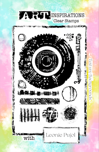 Art Inspirations - Designs by Leonie - Texture Backgrounds - A5 stamp ...
